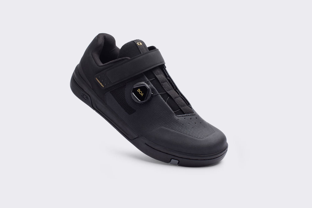 Crankbrothers Stamp BOA + Strap – Black / Gold