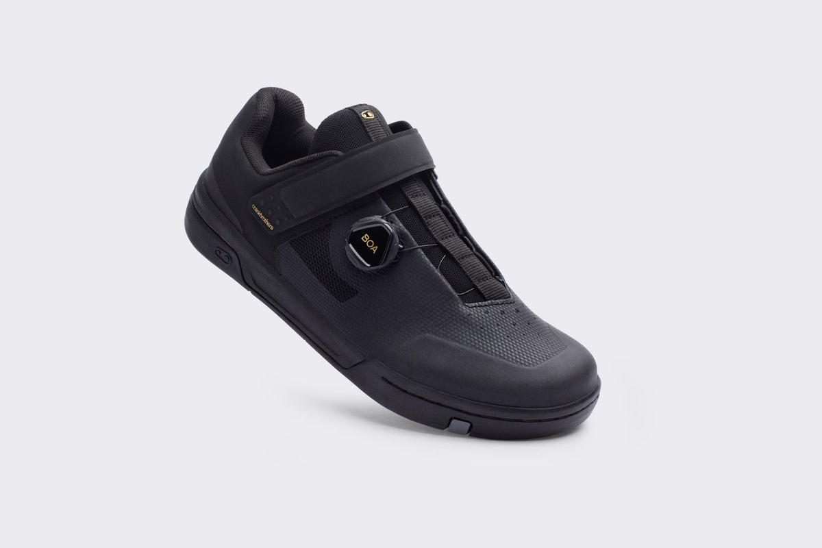 Crankbrothers Stamp BOA + Strap – Black / Gold