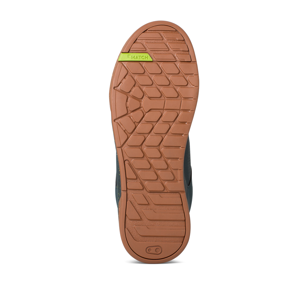 Crankbrothers Stamp Lace – Petrol / Lime Splatter – weitere Ansicht