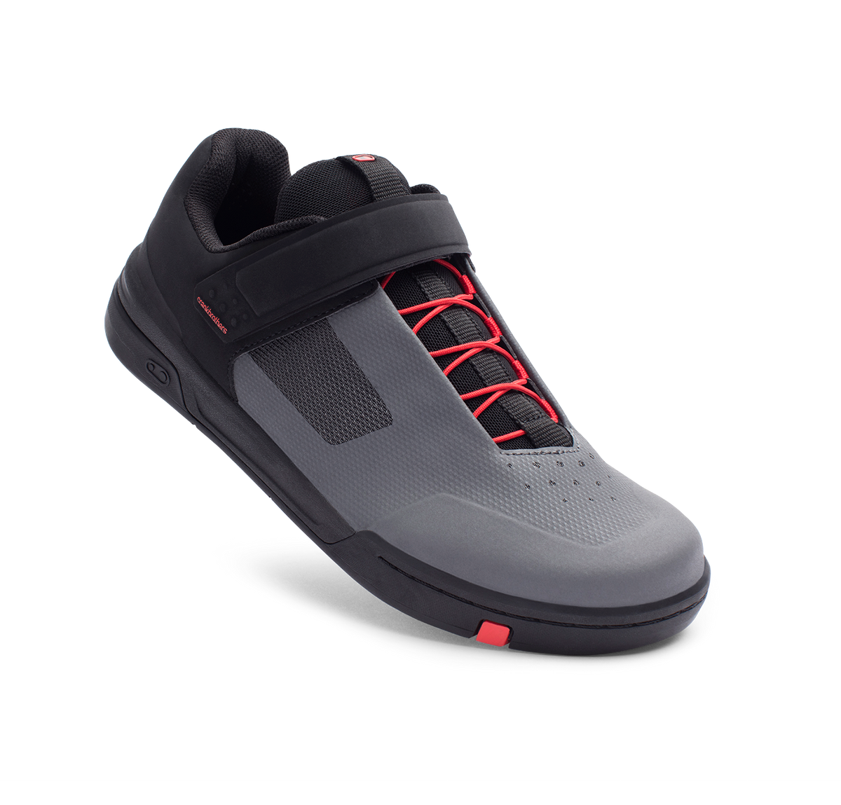 Crankbrothers Stamp Speedlace + Strap – Grey / Red