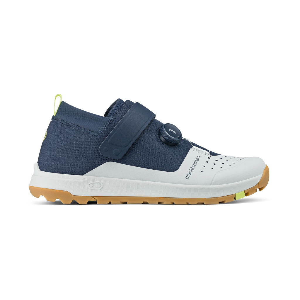 Crankbrothers Stamp Trail BOA + Strap – Navy / Grey / Gum