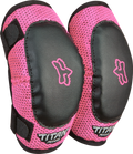 FOX Kinder Peewee Titan Elbow Guard - S/M Schwarz/Silber