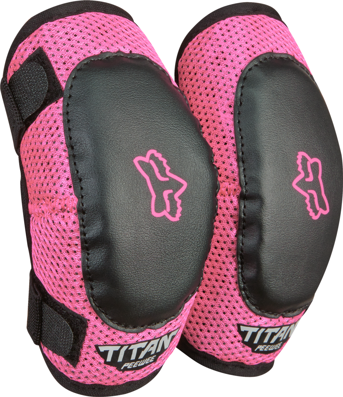 FOX Kinder Peewee Titan Elbow Guard - S/M Schwarz/Silber