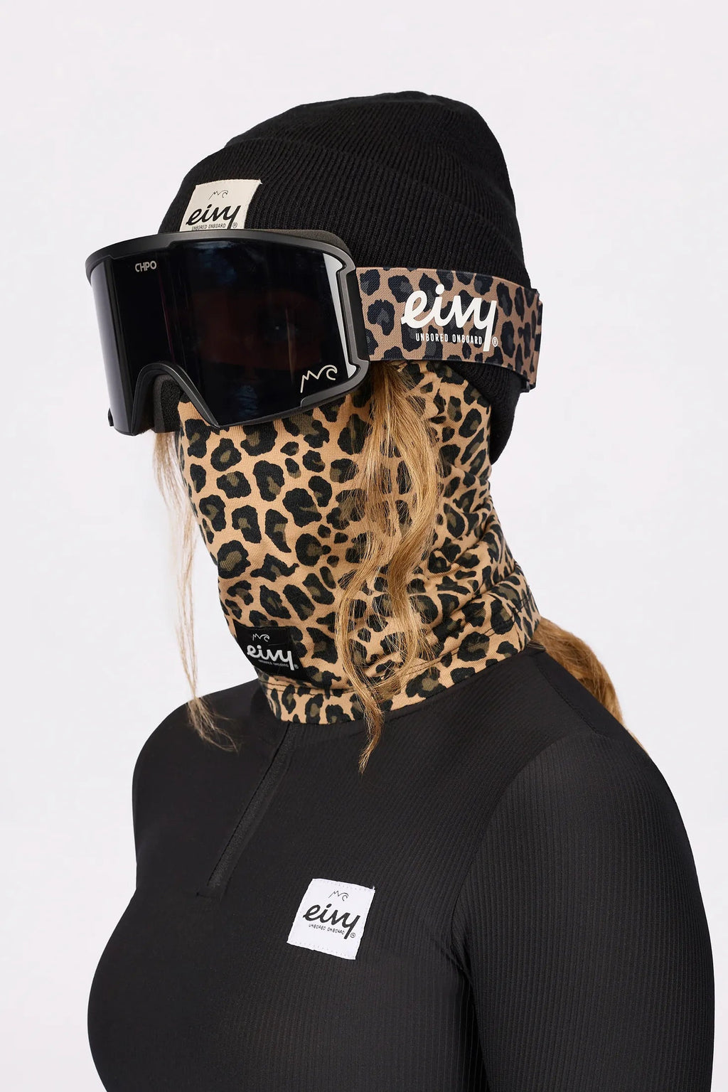 Eivy Hinge Merino Wool Balaclava – Leopard – 2