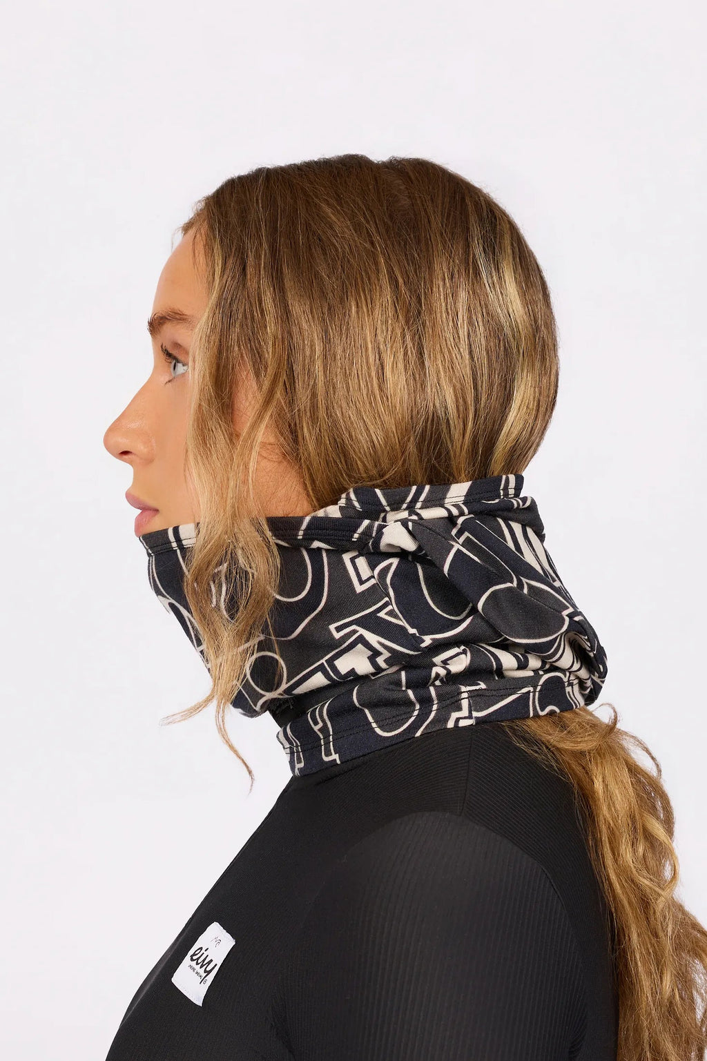 Eivy Hinge Merino Wool Balaclava – Typo Black – 2