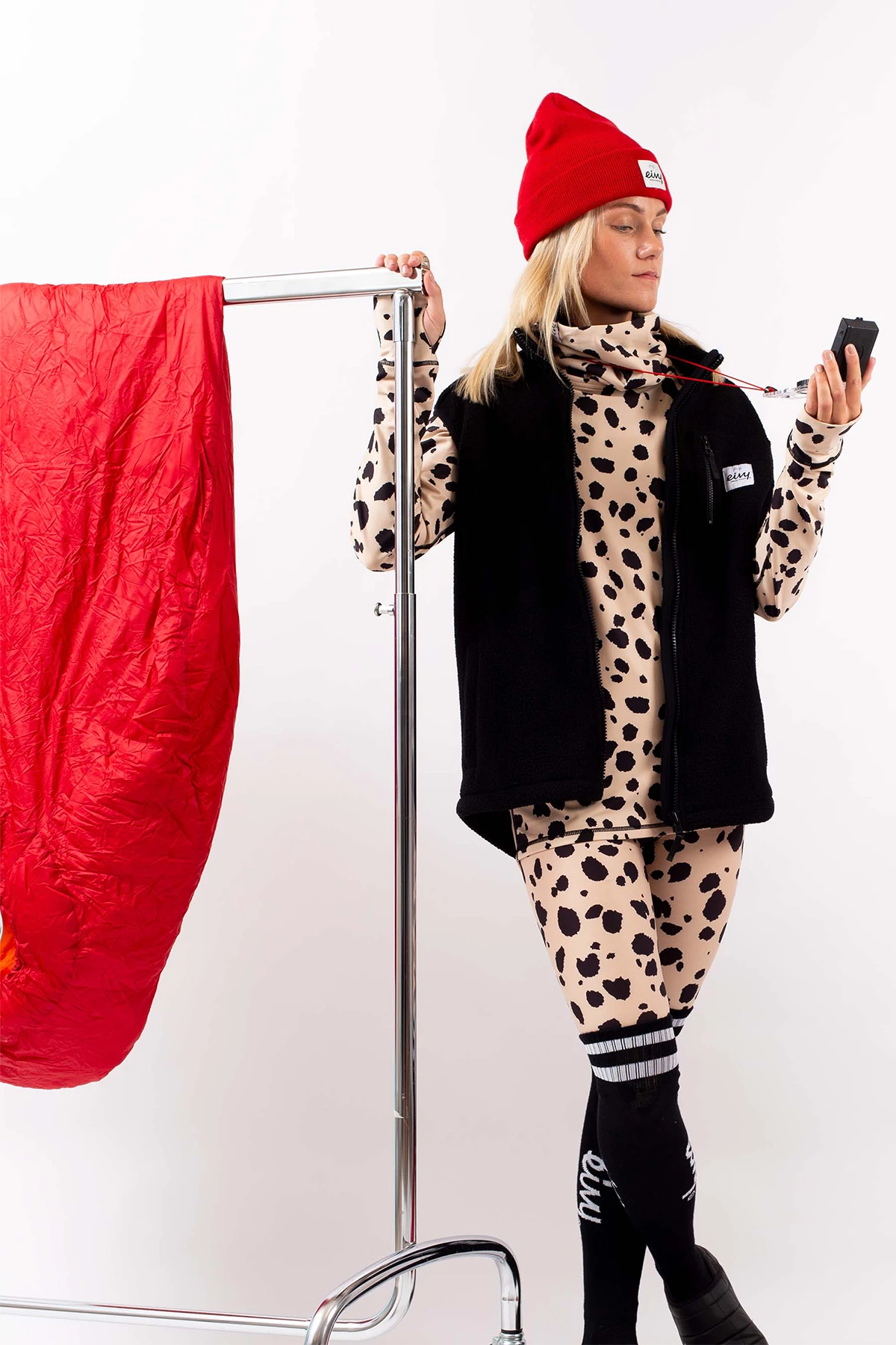 Eivy Icecold Gaiter Top – Cheetah