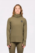 Eivy Icecold Merino Wool Rib Top – Olive – 1