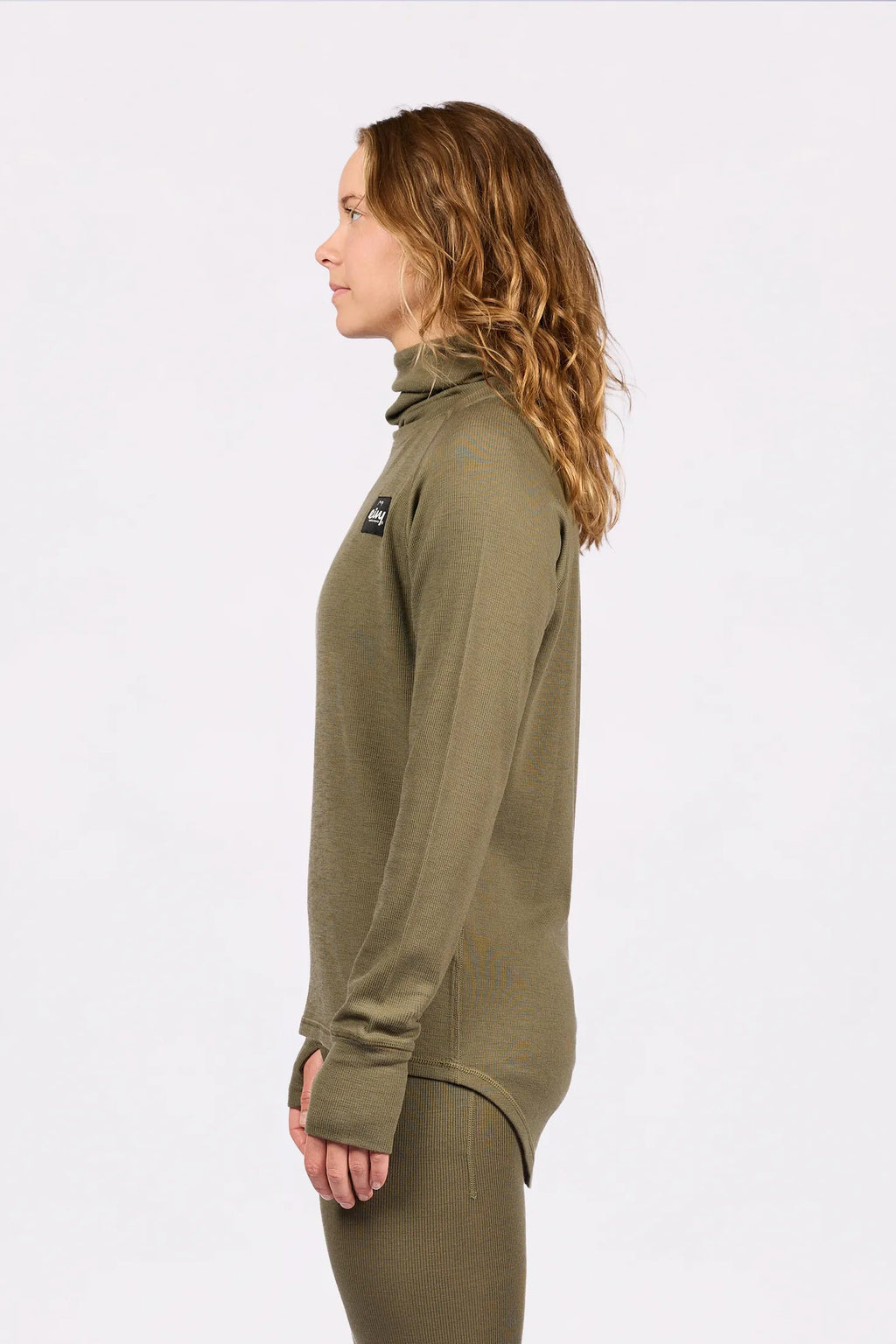 Eivy Icecold Merino Wool Rib Top – Olive – 2