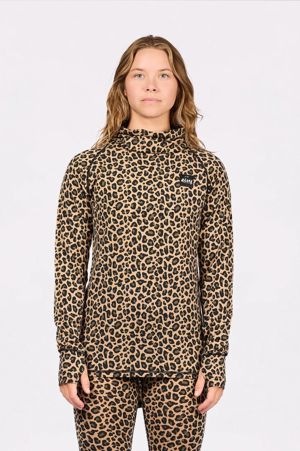Eivy Icecold Merino Wool Top – Leopard – 1