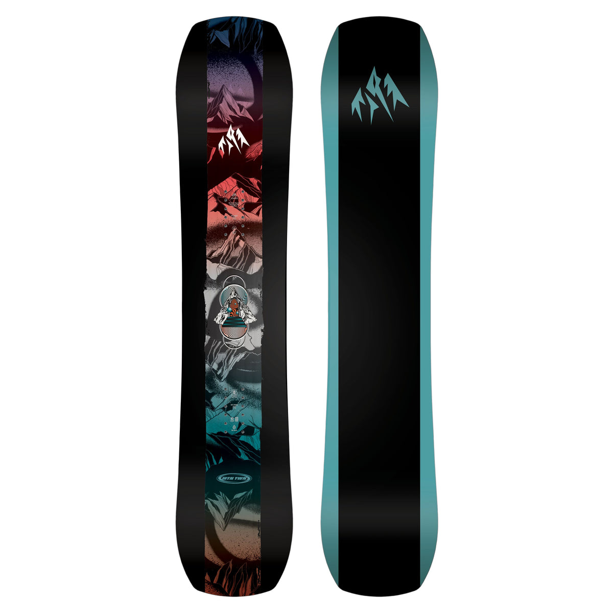 Jones Mountain Twin Junior Snowboard – Oberseite und Belag