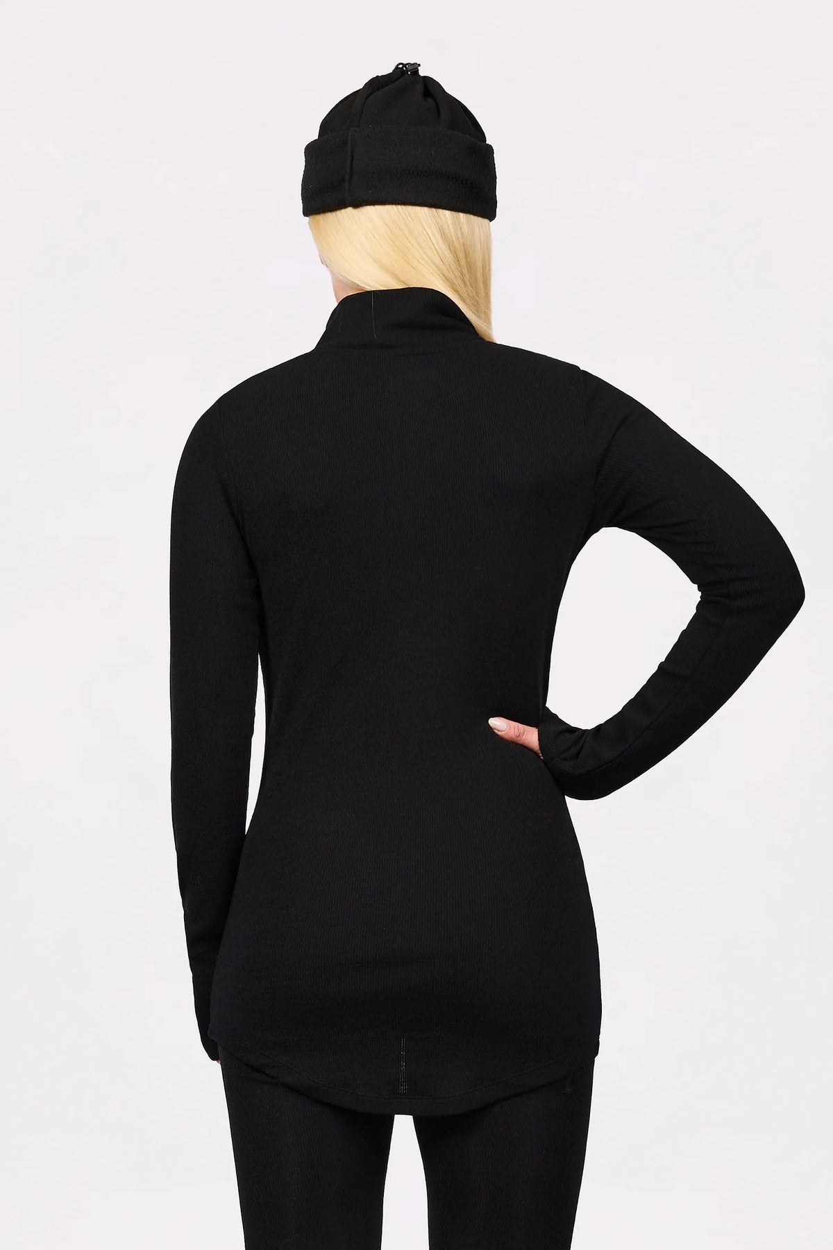 Eivy Journey Merino Wool Rib Top – Black – 3