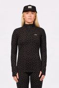 Eivy Journey Merino Wool Top – Black Leopard – 1