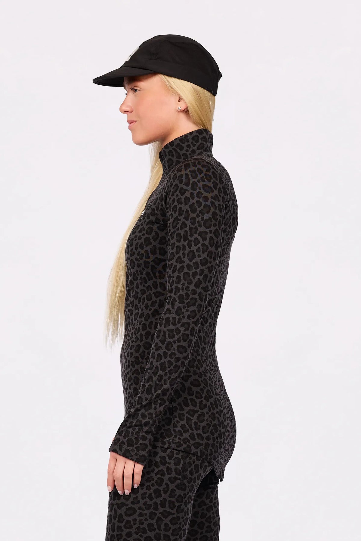 Eivy Journey Merino Wool Top – Black Leopard – 2
