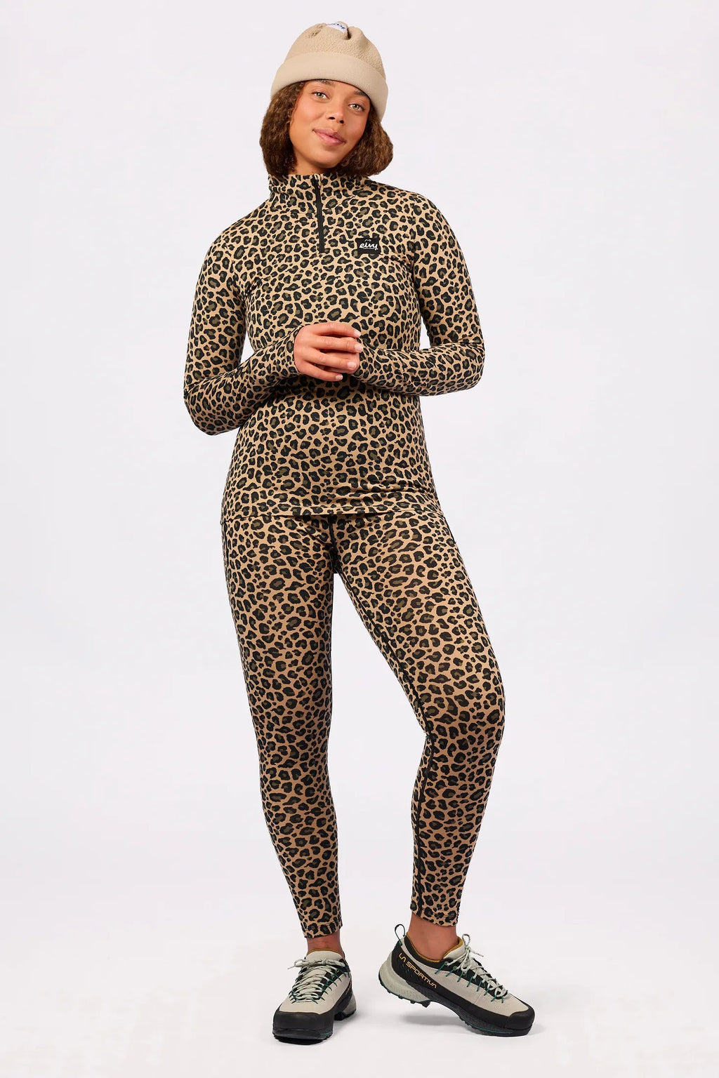 Eivy Journey Merino Wool Top – Leopard – 3