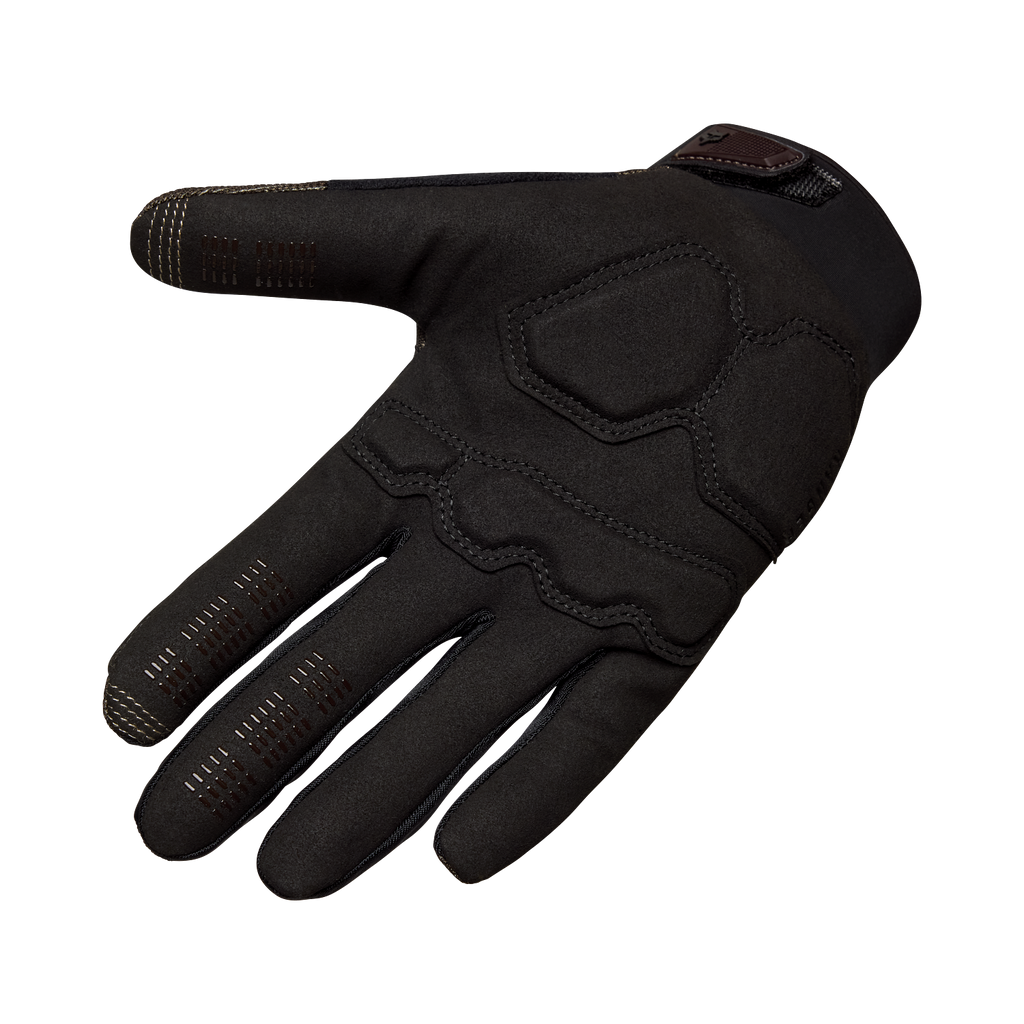 FOX Ranger Gel MTB-Handschuhe – Cocoa Brown – Handinnenfläche