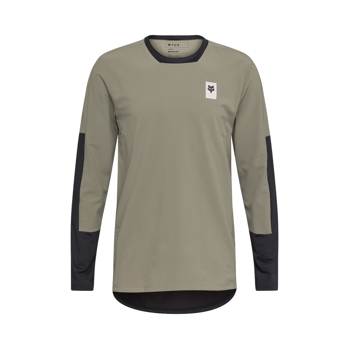 FOX Defend Thermal Langarmtrikot – Adobe Vorderansicht