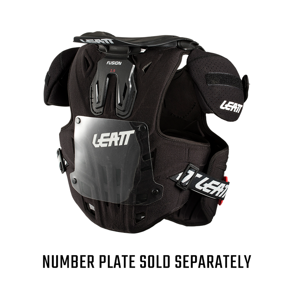 Leatt Fusion Vest 2.0 Junior – Black – Rückenansicht