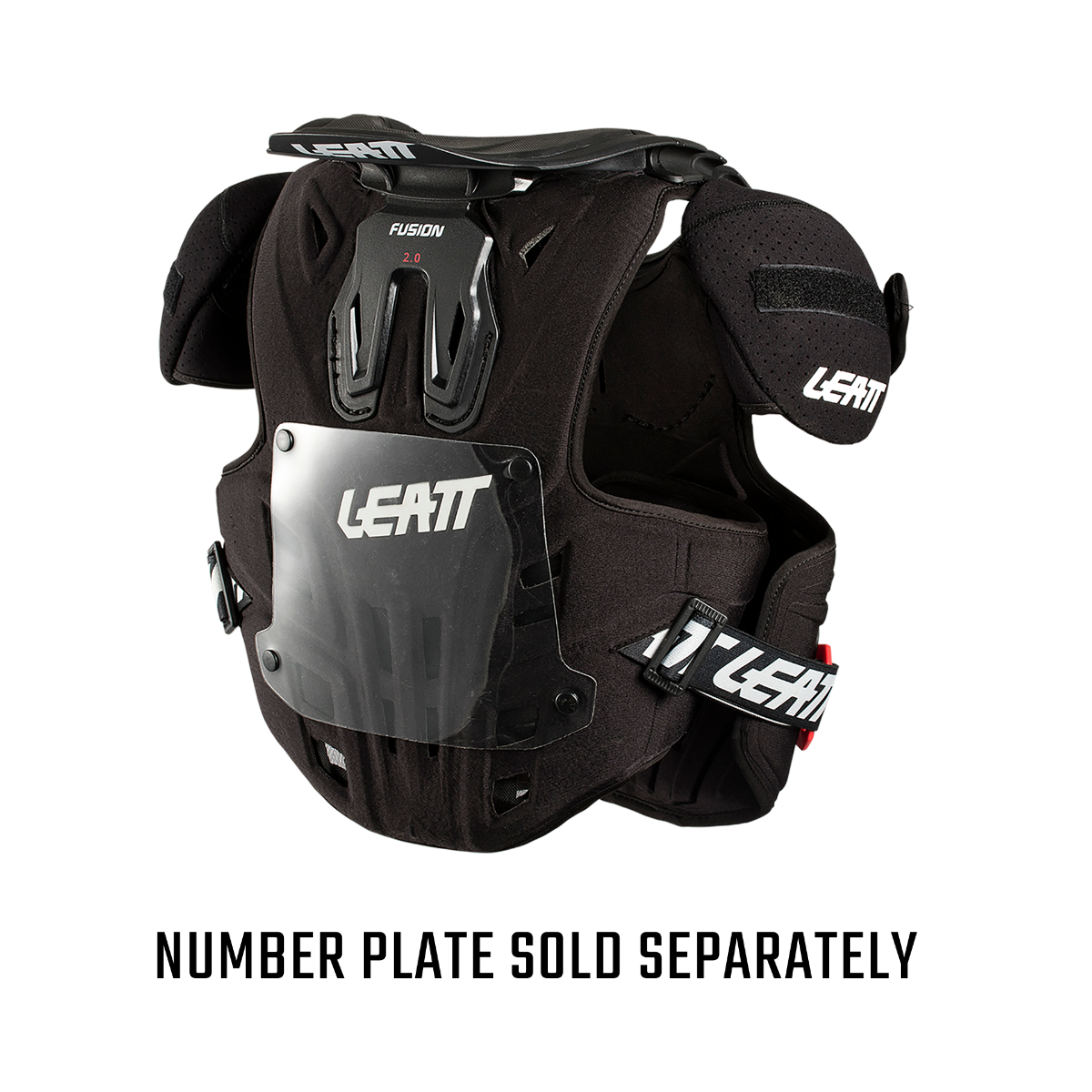 Leatt Fusion Vest 2.0 Junior – Black – Rückenansicht