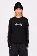 Eivy Loose Fit MX Merino Wool Rib Top – Black – 1