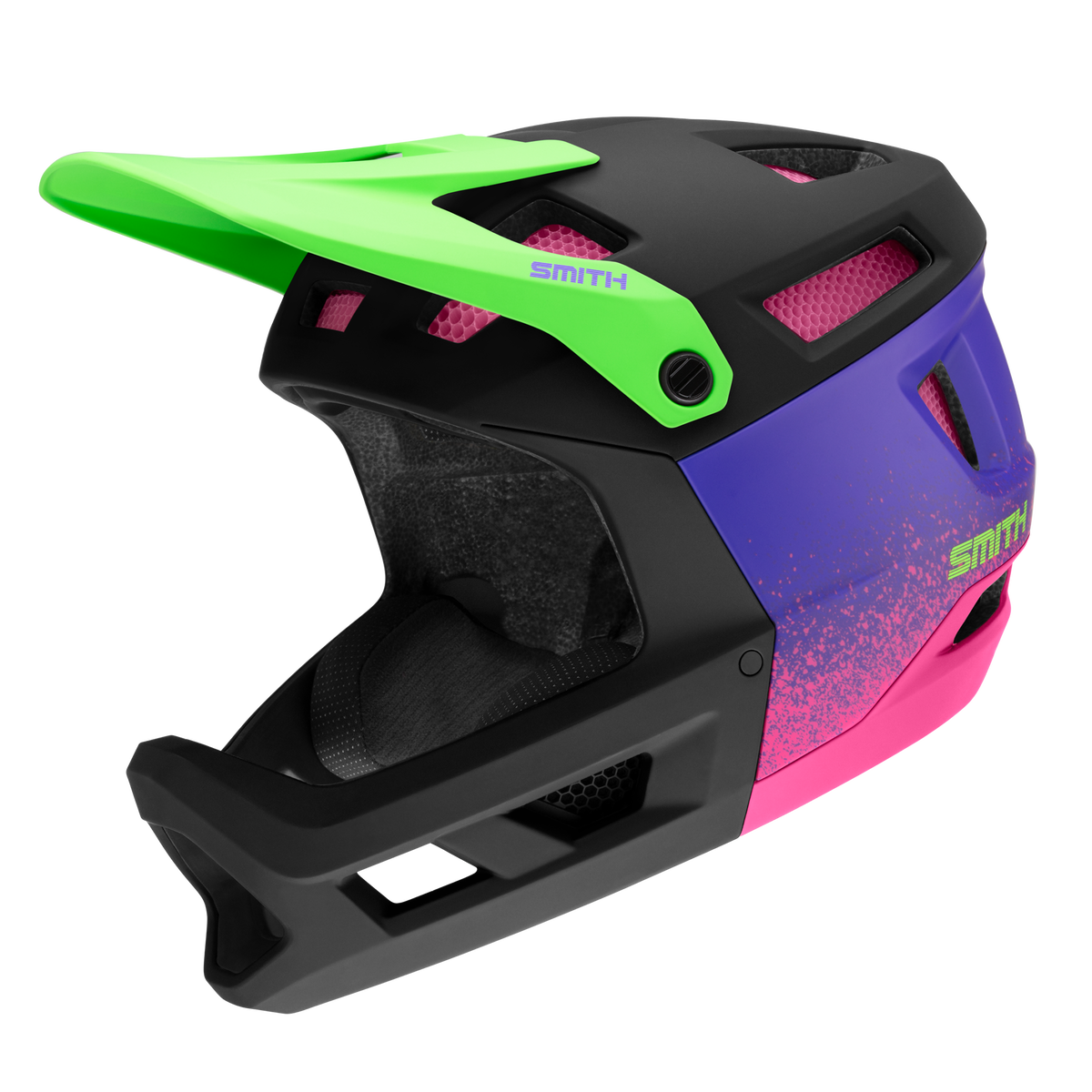 SMITH Mainline Mips Fullface Helm – Matte Archive Flamingo – Ansicht 1