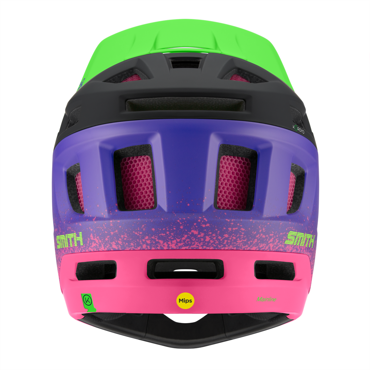 SMITH Mainline Mips Fullface Helm – Matte Archive Flamingo – Ansicht 2