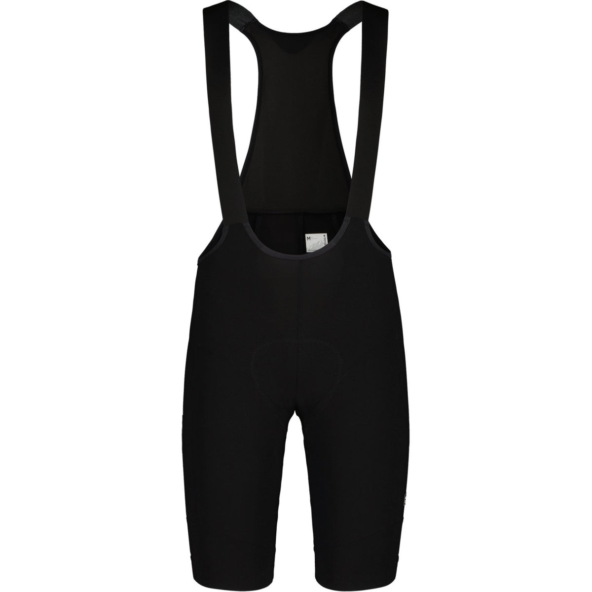 Maloja SalaschadaM. Herren-Bibshort in Deep Black – Vorderansicht