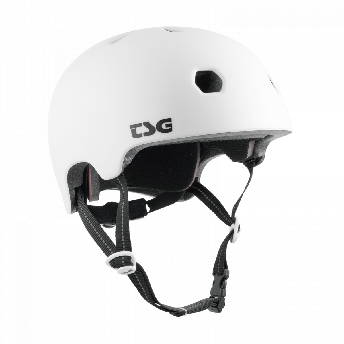 TSG Meta Solid Color satin white – Helm