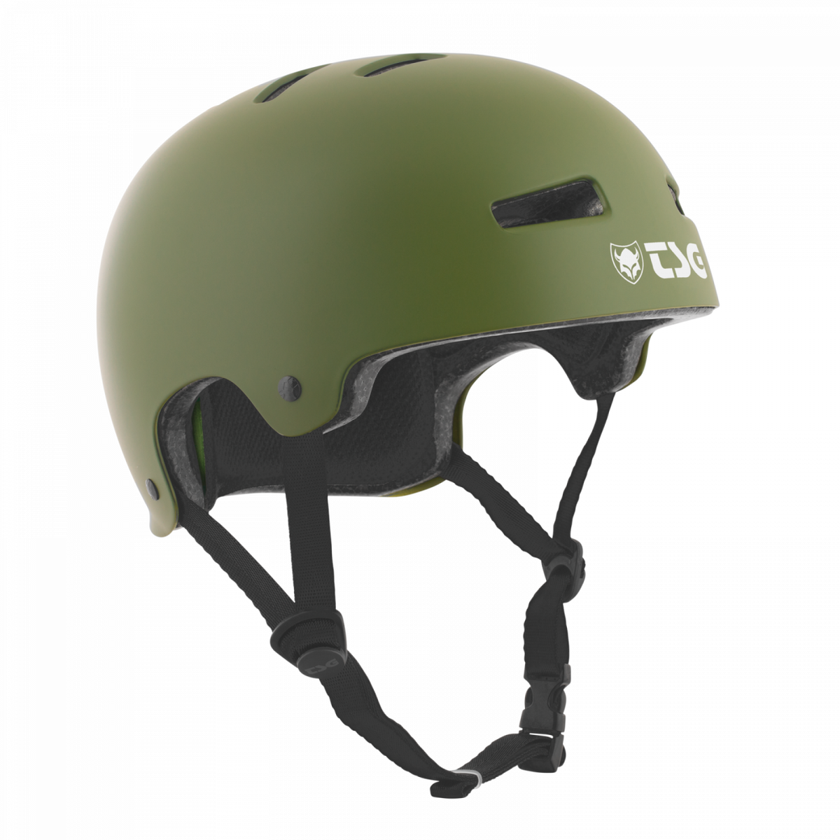 TSG Evolution Solid Color satin olive – Helm