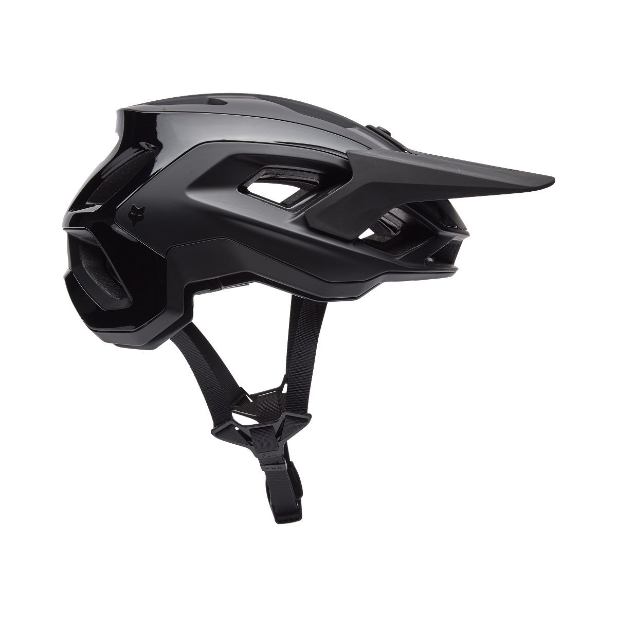 FOX Speedframe RS Matte Black Helm Mattes Schwarz