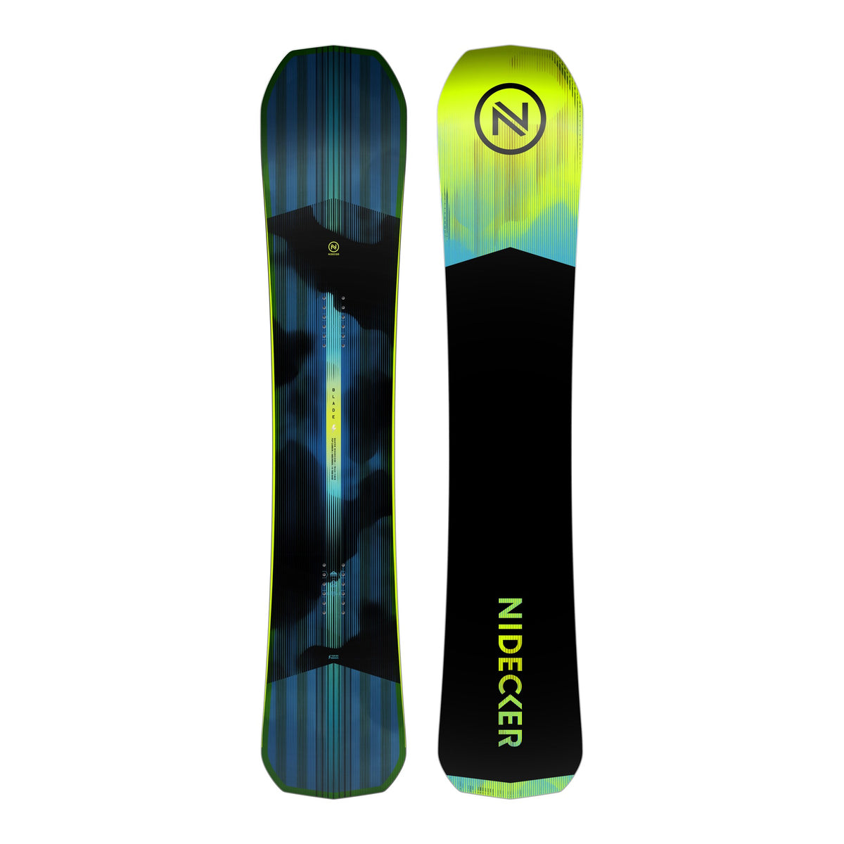 Nidecker Blade Snowboard – Oberseite und Belag