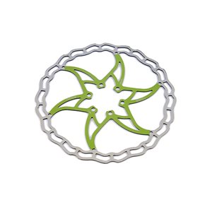 NOW8 Ultralight Grün Bremsscheibe – 180 mm, 6-Loch