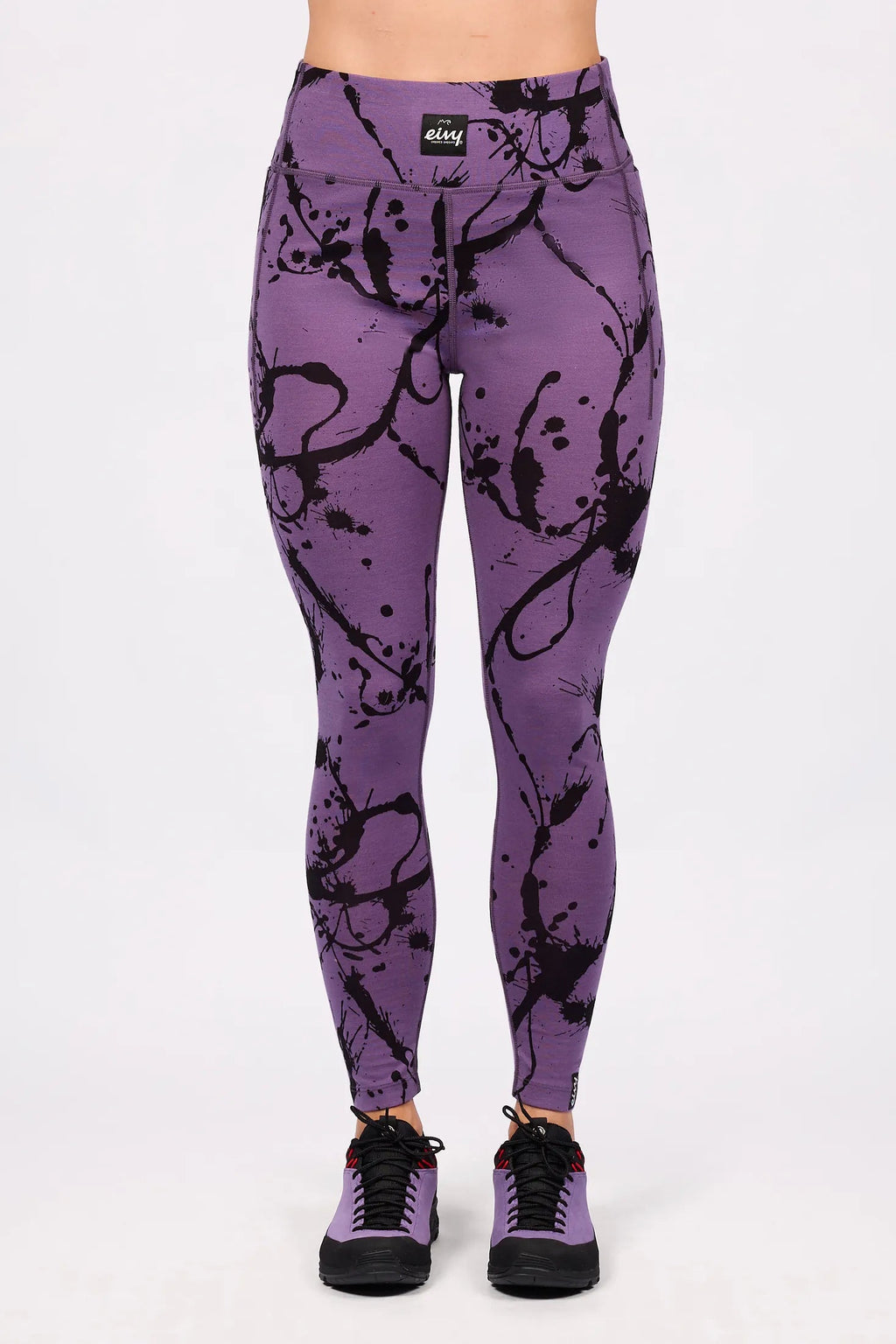 Eivy Pocket Merino Wool Tights – Drips – 1