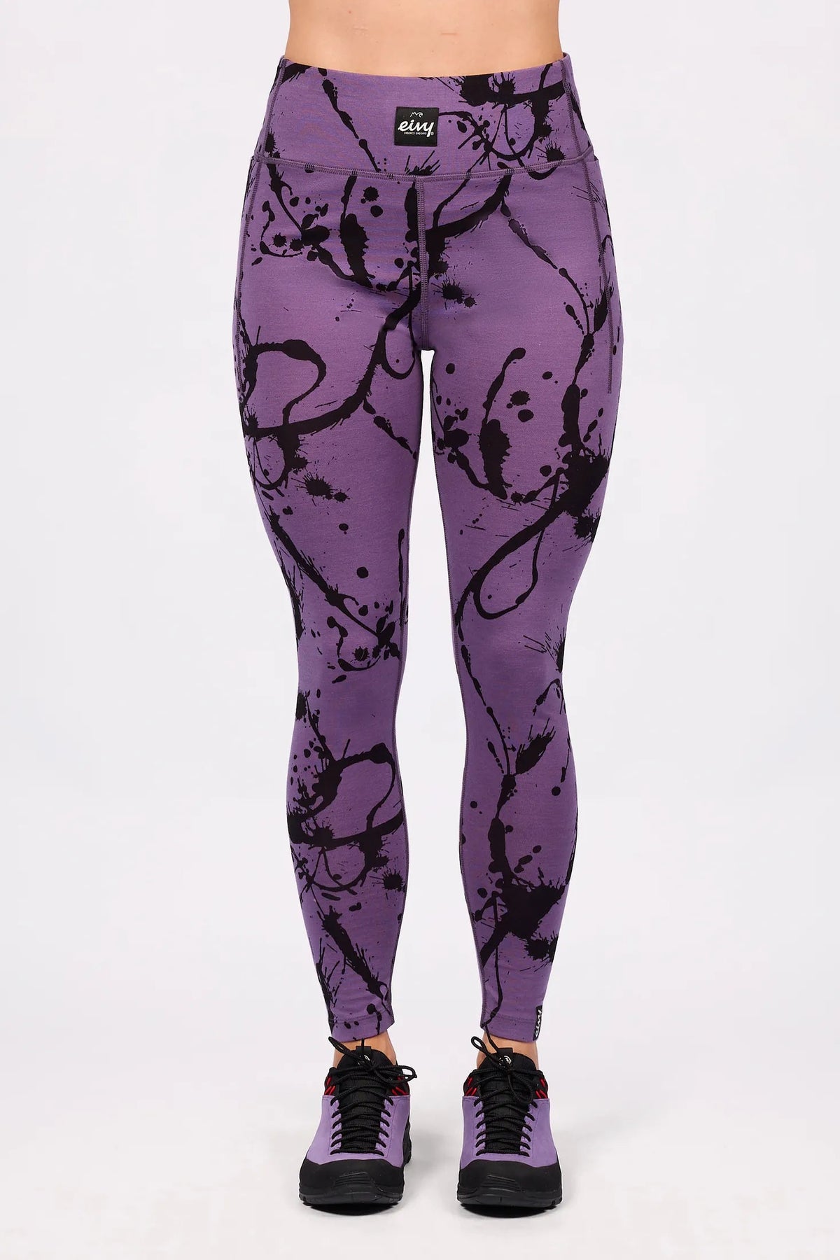 Eivy Pocket Merino Wool Tights – Drips – 1
