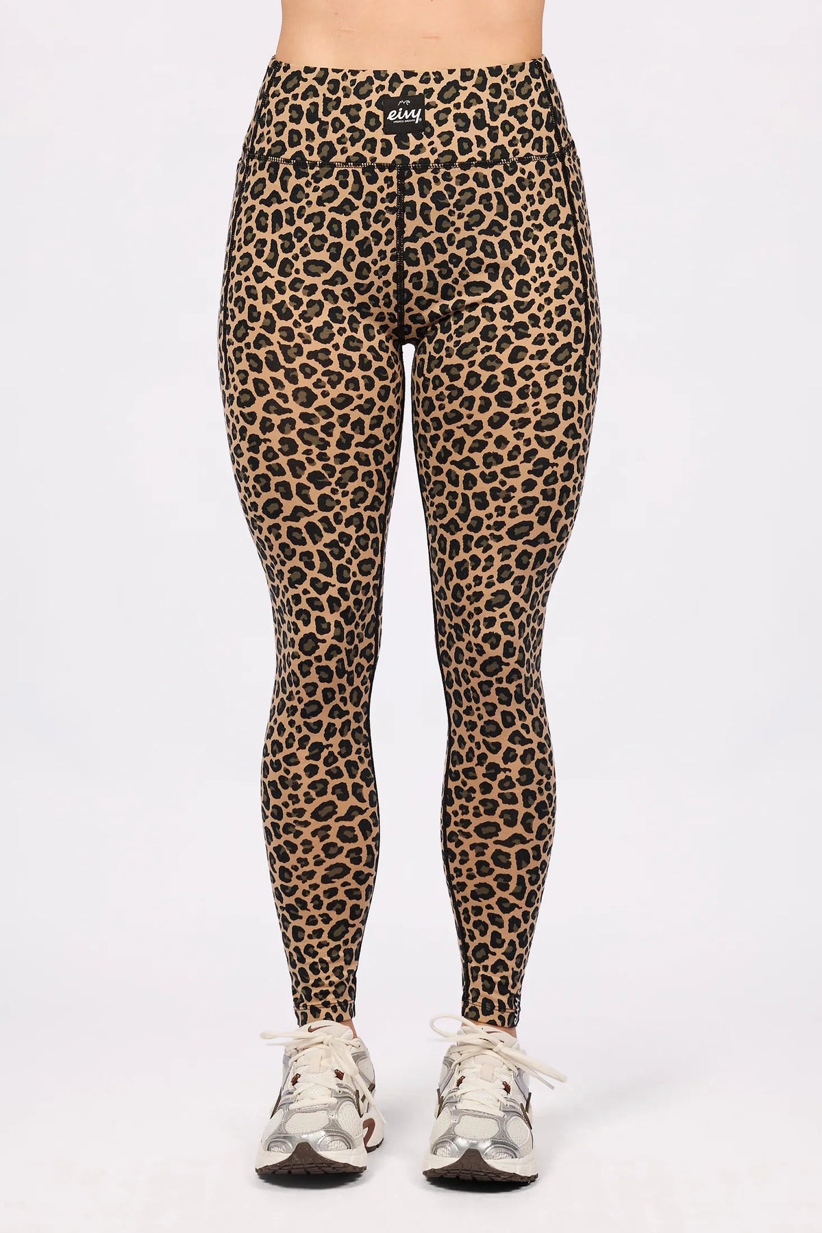 Eivy Pocket Merino Wool Tights – Leopard – 1