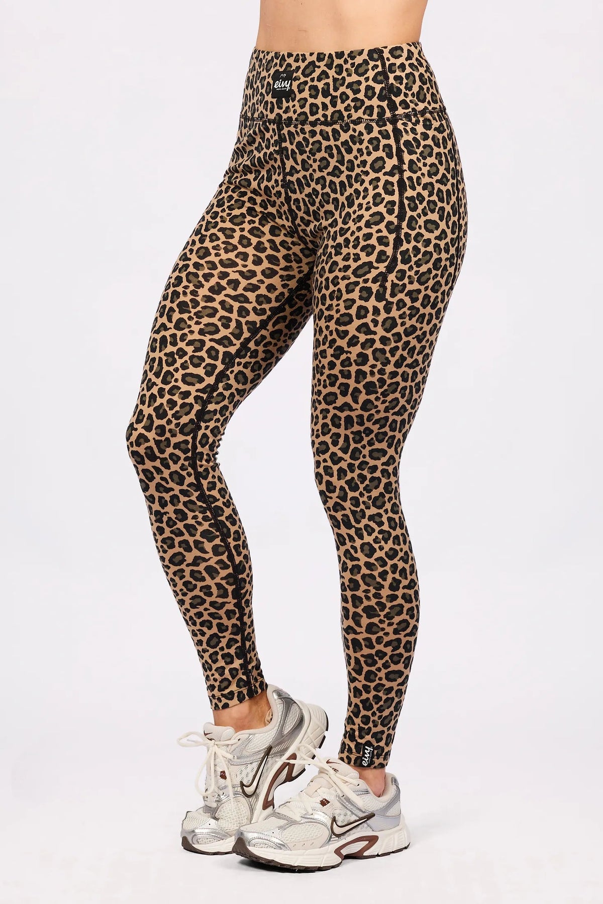 Eivy Pocket Merino Wool Tights – Leopard – 3