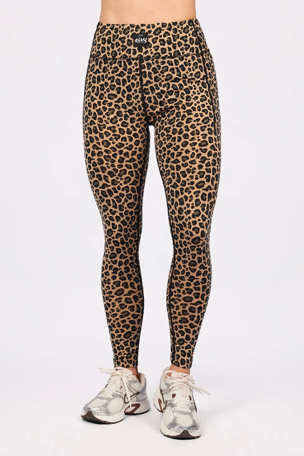 Eivy Pocket Merino Wool Tights – Leopard – 2