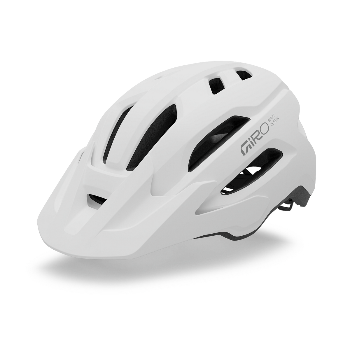 Giro Fixture Mips II W – MTB-Helm – Matte White/Chrome – Produktansicht
