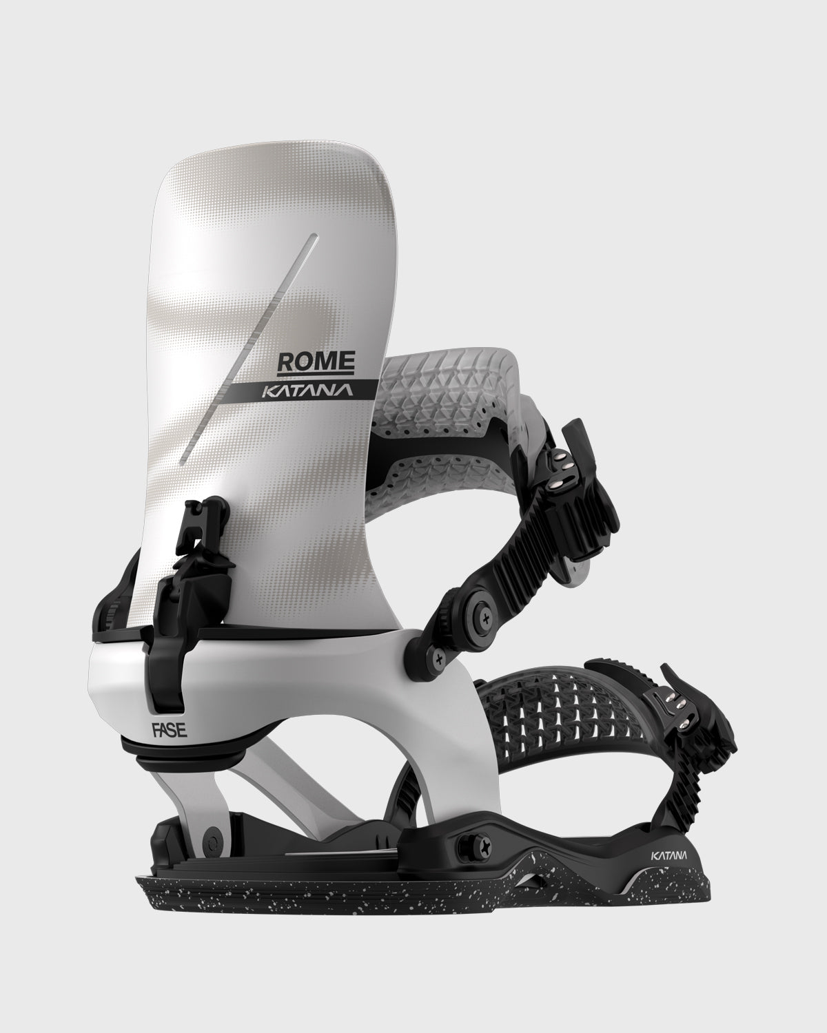 ROME Katana AW FASE 2027 – Herren-Snowboardbindung – Weiß