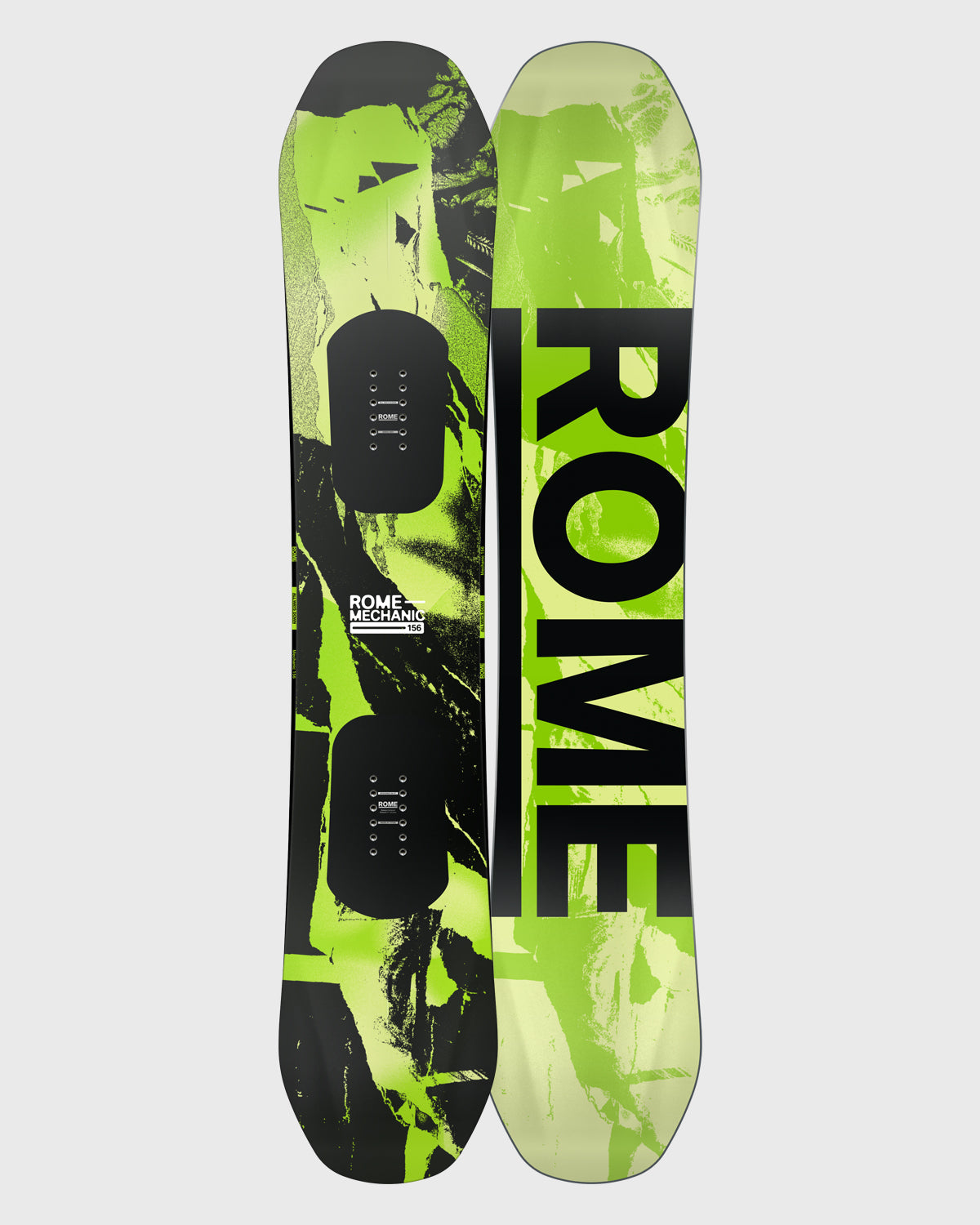ROME Mechanic 2027 Snowboard – Oberseite und Unterseite