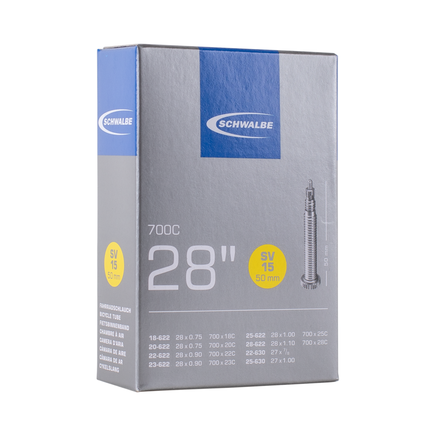 Schwalbe SV15 Fahrradschlauch – 28 Zoll – 50 mm