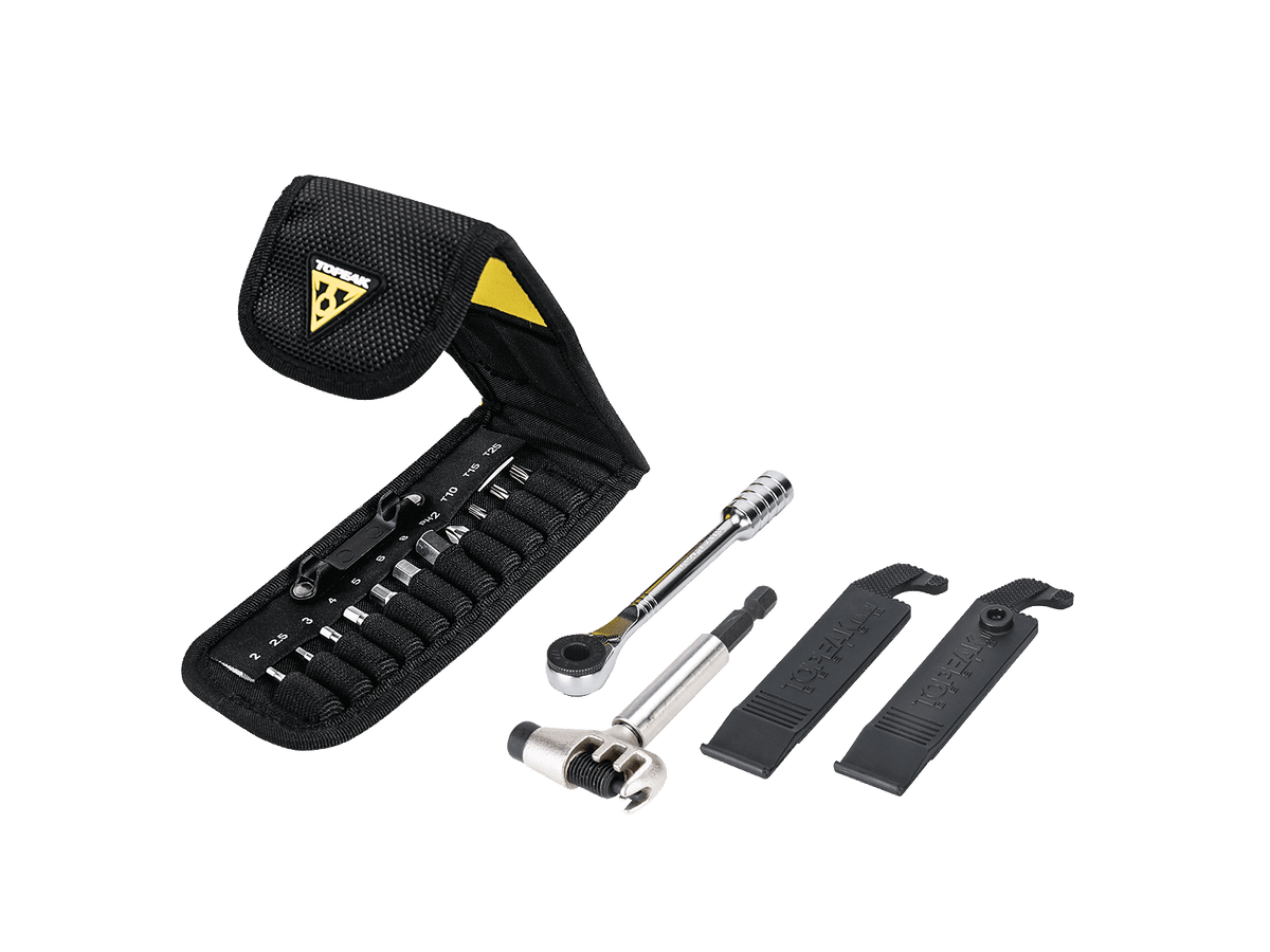 Topeak Ratchet Rocket Lite DX+ – Ratschen-Werkzeugset mit Kettennieter