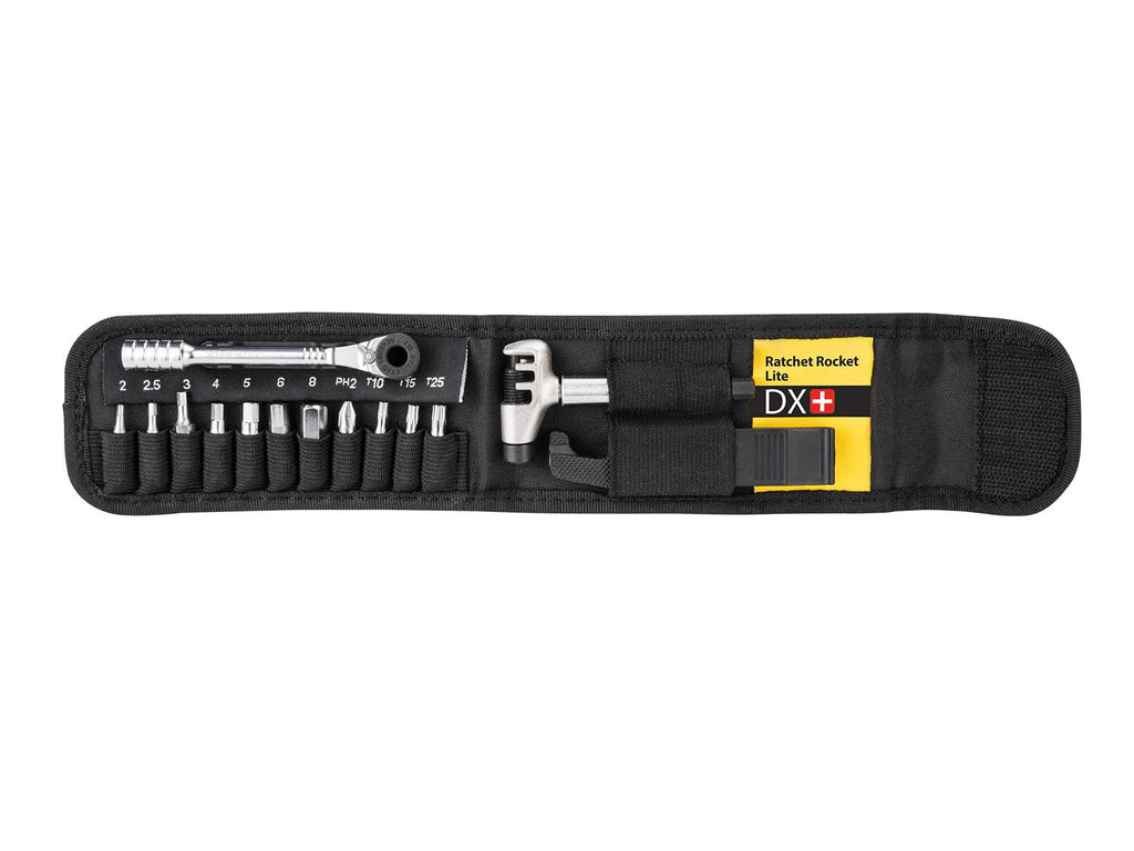 Topeak Ratchet Rocket Lite DX+ – Ratschen-Werkzeugset mit Kettennieter – weitere Ansicht