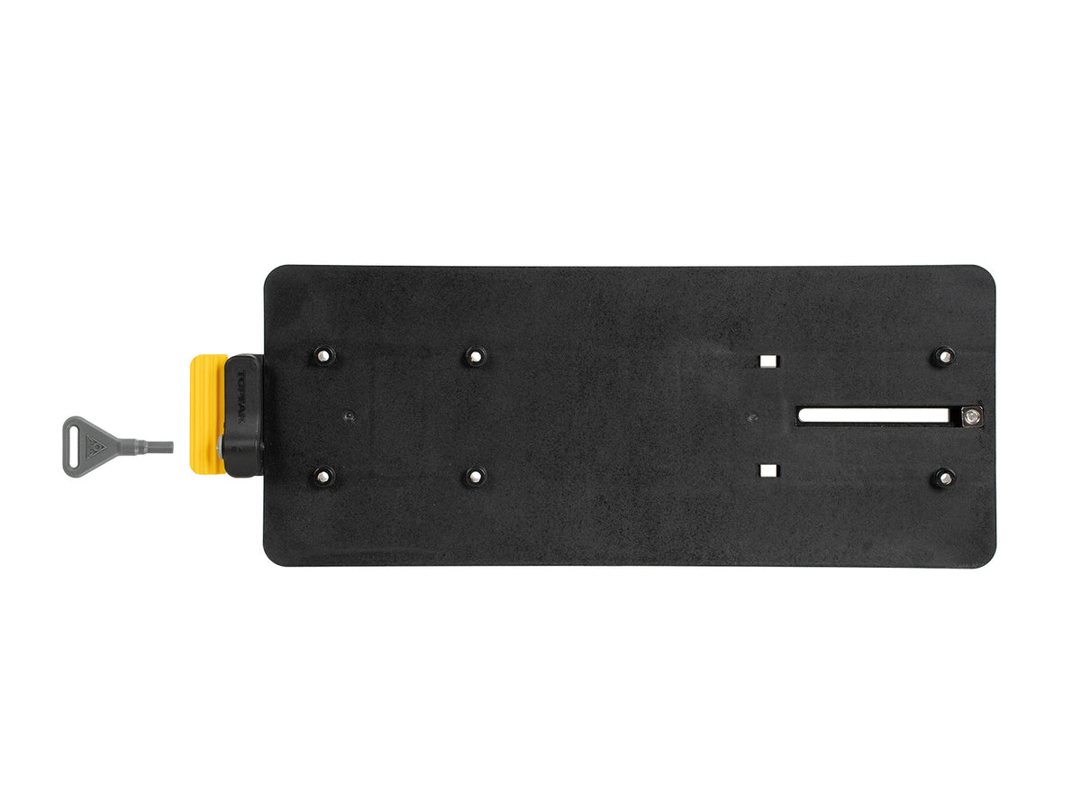 Topeak MTX TrunkLock Adapterplatte mit Schloss – weitere Ansicht