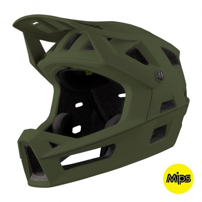 iXS Trigger FF Mips Fullface Helm – Olive – Ansicht 1