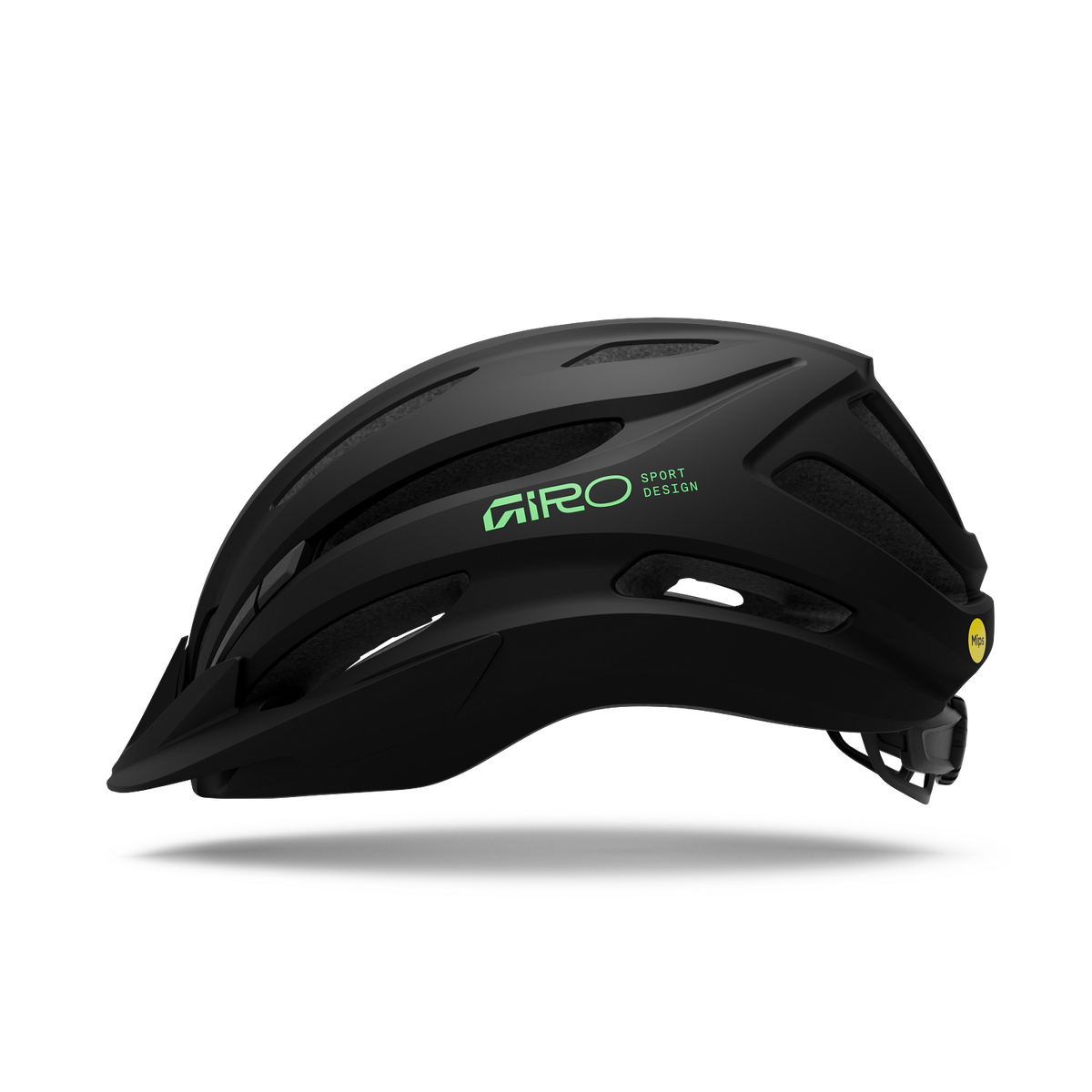 Giro Register Mips II Jugendhelm – Matt Schwarz/Grün