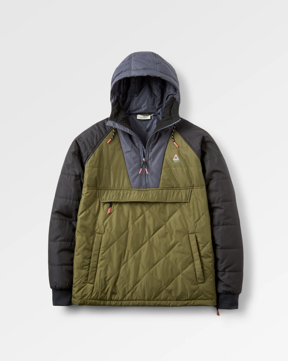 Passenger Oceanic Isolierter Anorak – Black/Khaki