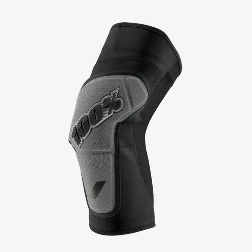 100% Ridecamp Knieschoner Black Grey