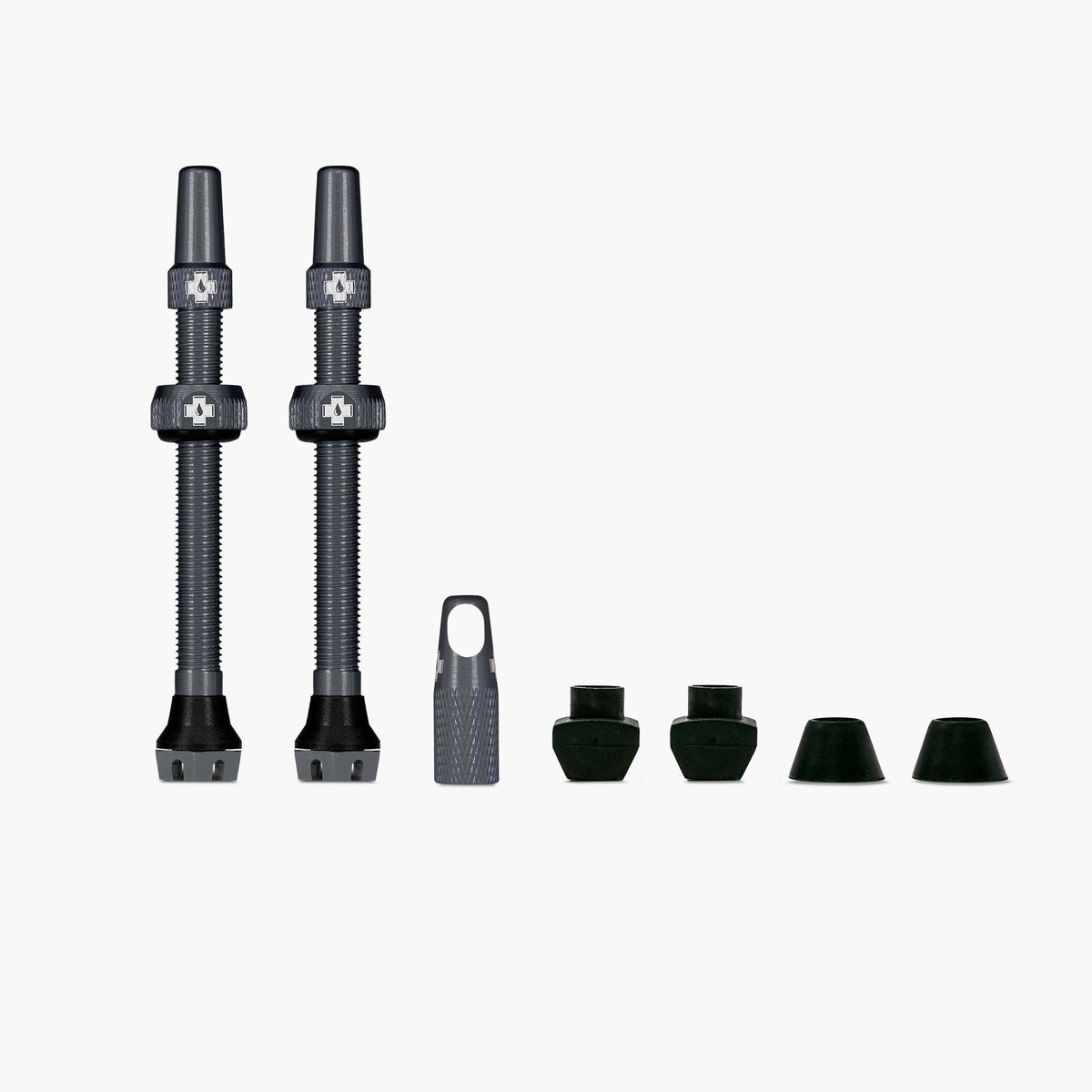 Muc-Off Tubeless Ventile V2 – 44 mm, Grau