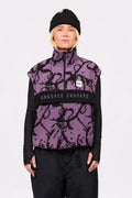 Eivy Ball Fleece Vest - Drips