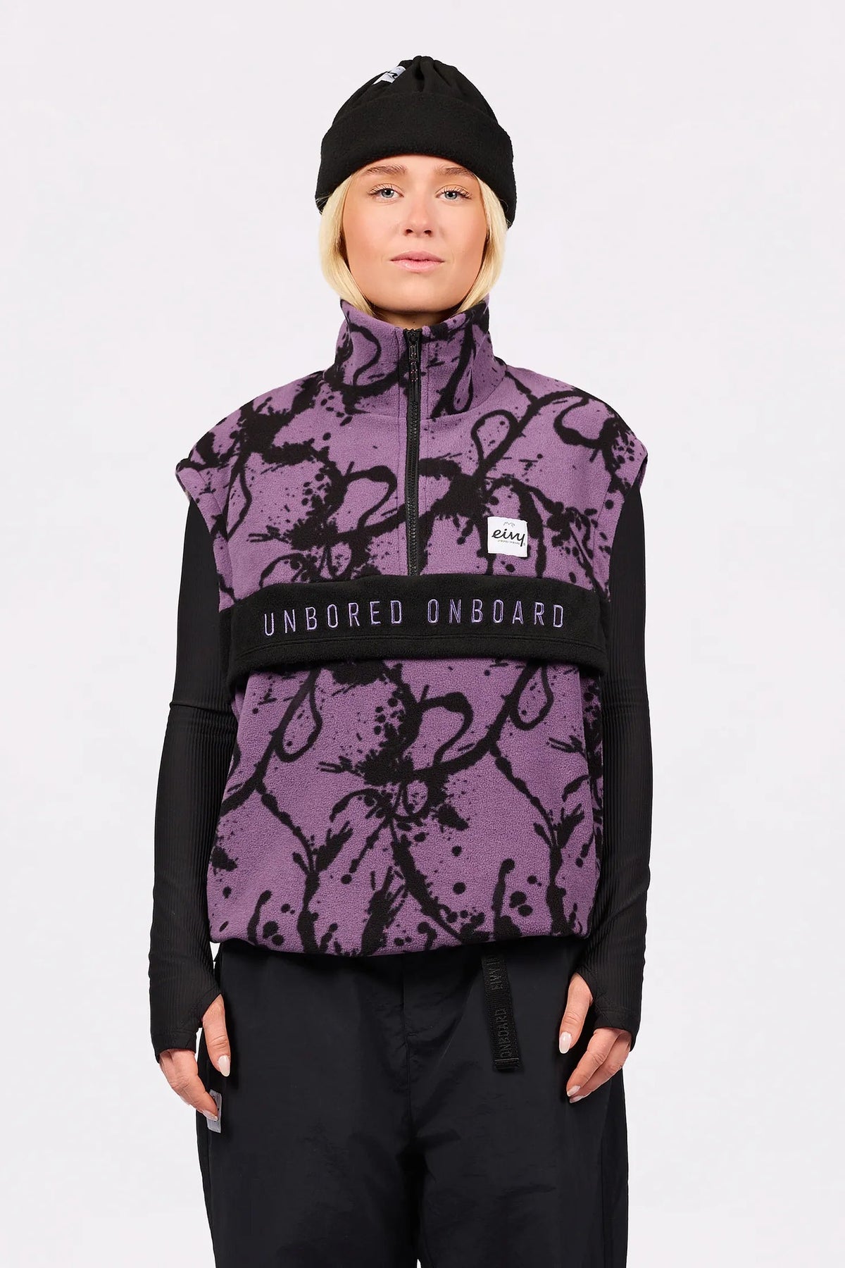 Eivy Ball Fleece Vest - Drips